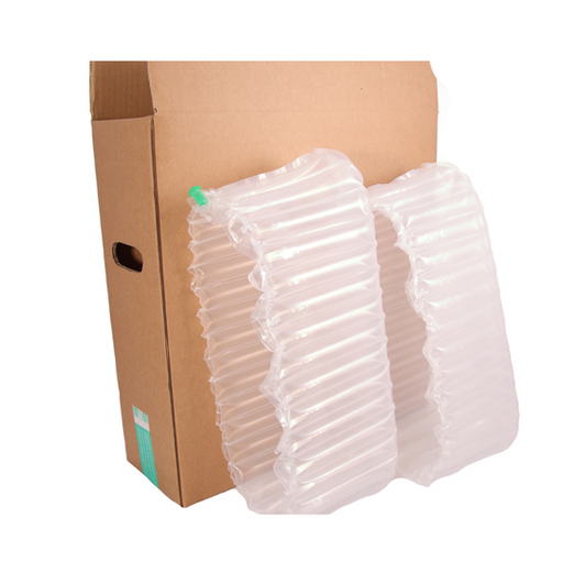 COMPUTER BOX WITH INFLATABLE ENDCAPS - SMALL & LARGE