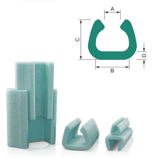 SUSTAINABLE FOAM PROFILES - U